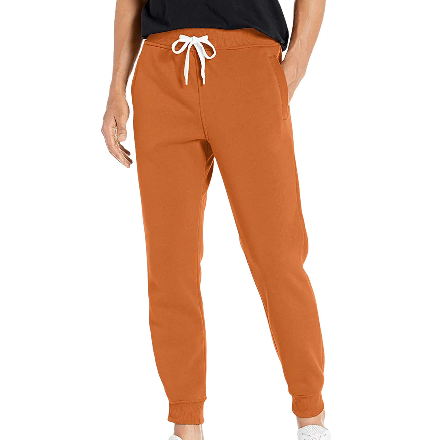 Zipper Pocket Athletic Jogger Unisex Sweatpants 5
