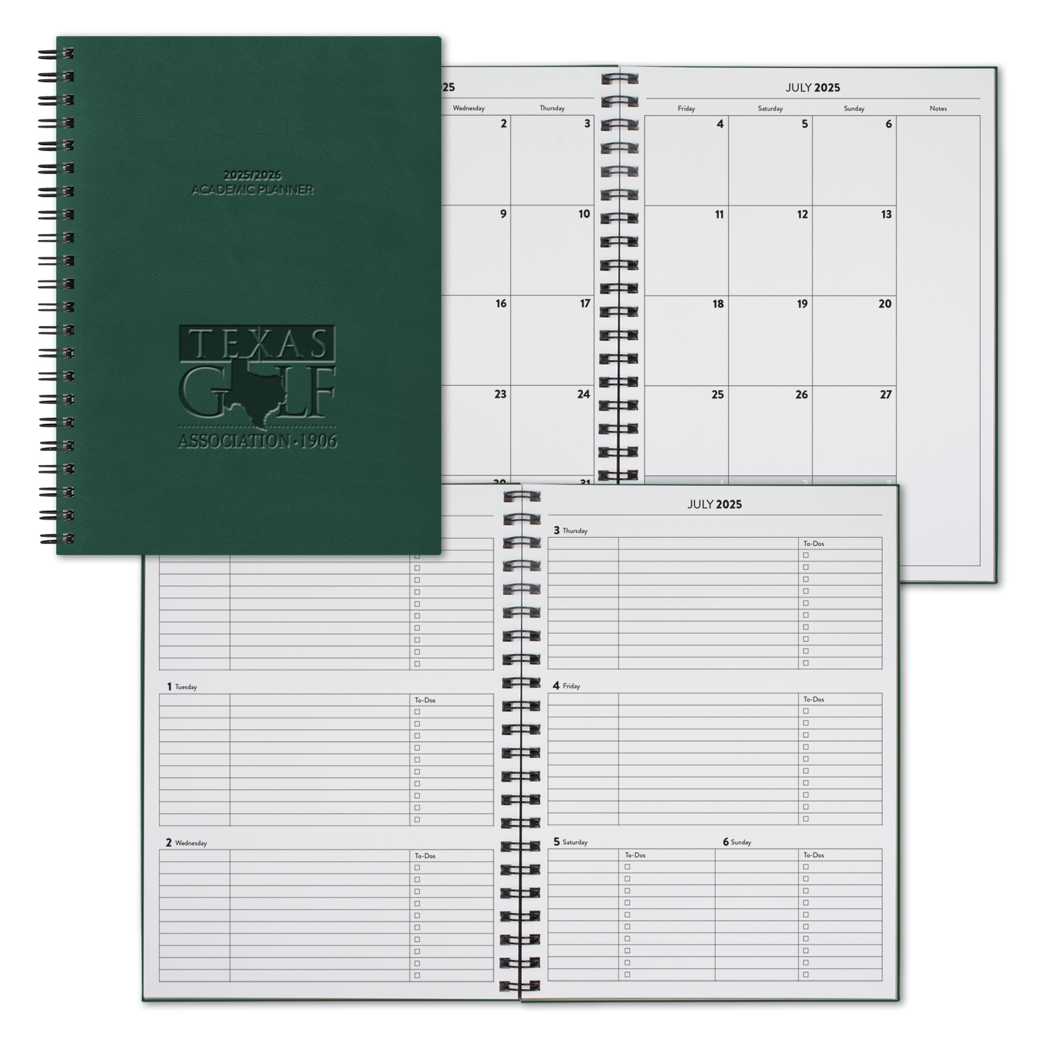 Castelli WireO Tucson Grande XL White Academic Planner