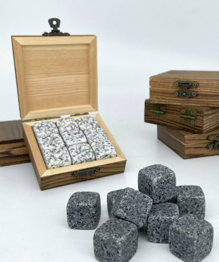 Stone Whiskey Ice Cube Set 2