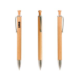 Nature Wooden Clip Pen 9