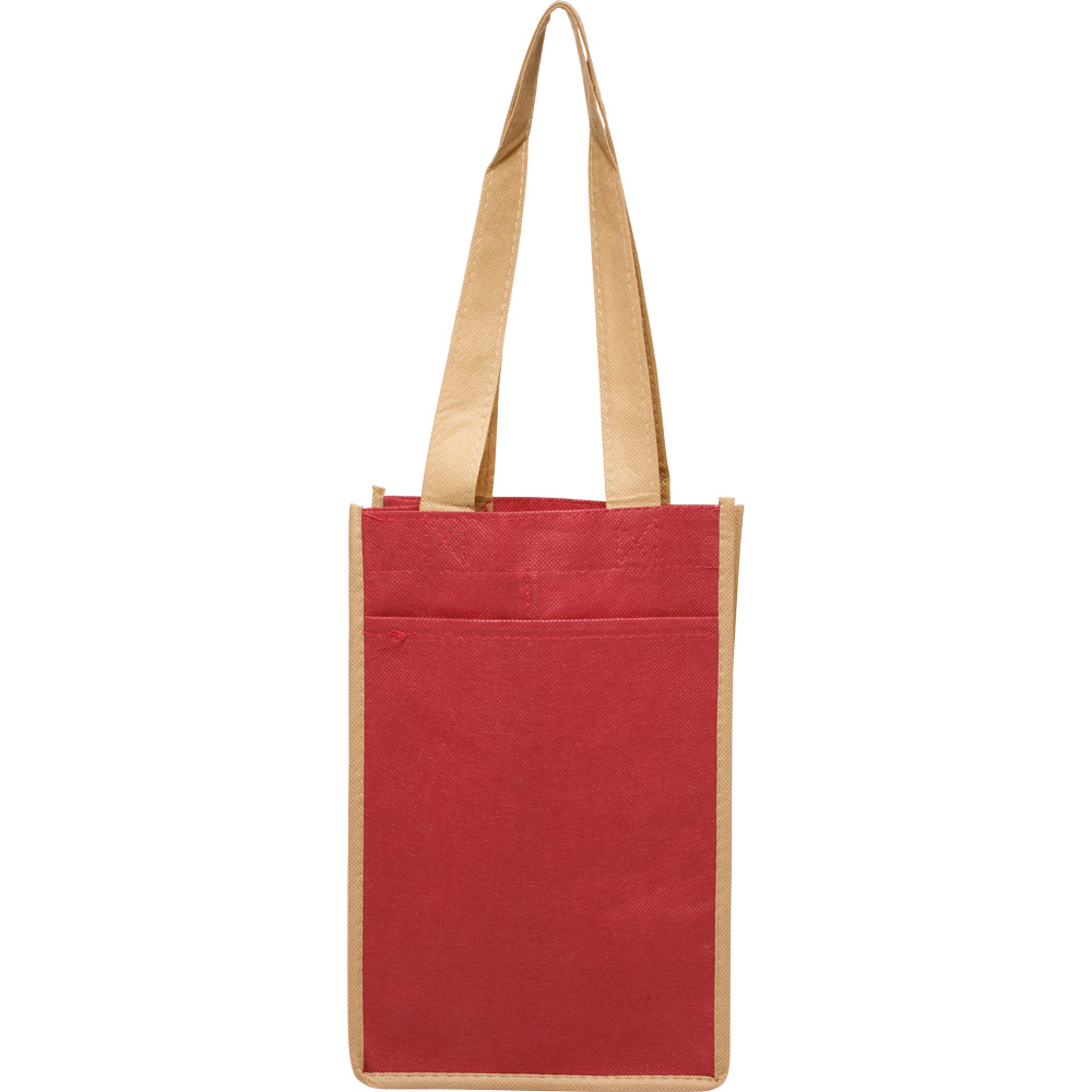 Two Bottle Non-Woven Wine Bags 6