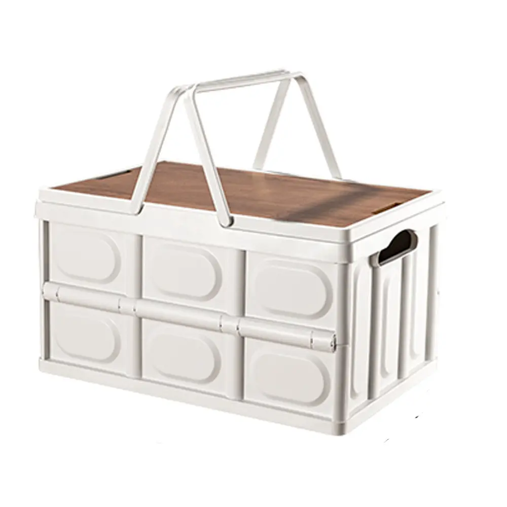 Collapsible Storage Bin with Handles 2