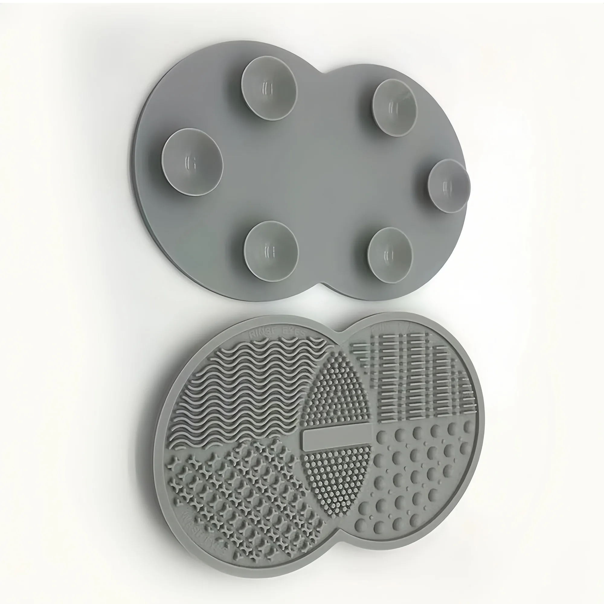 Portable Silicone Brush Cleaner With Suction Cup Base 6