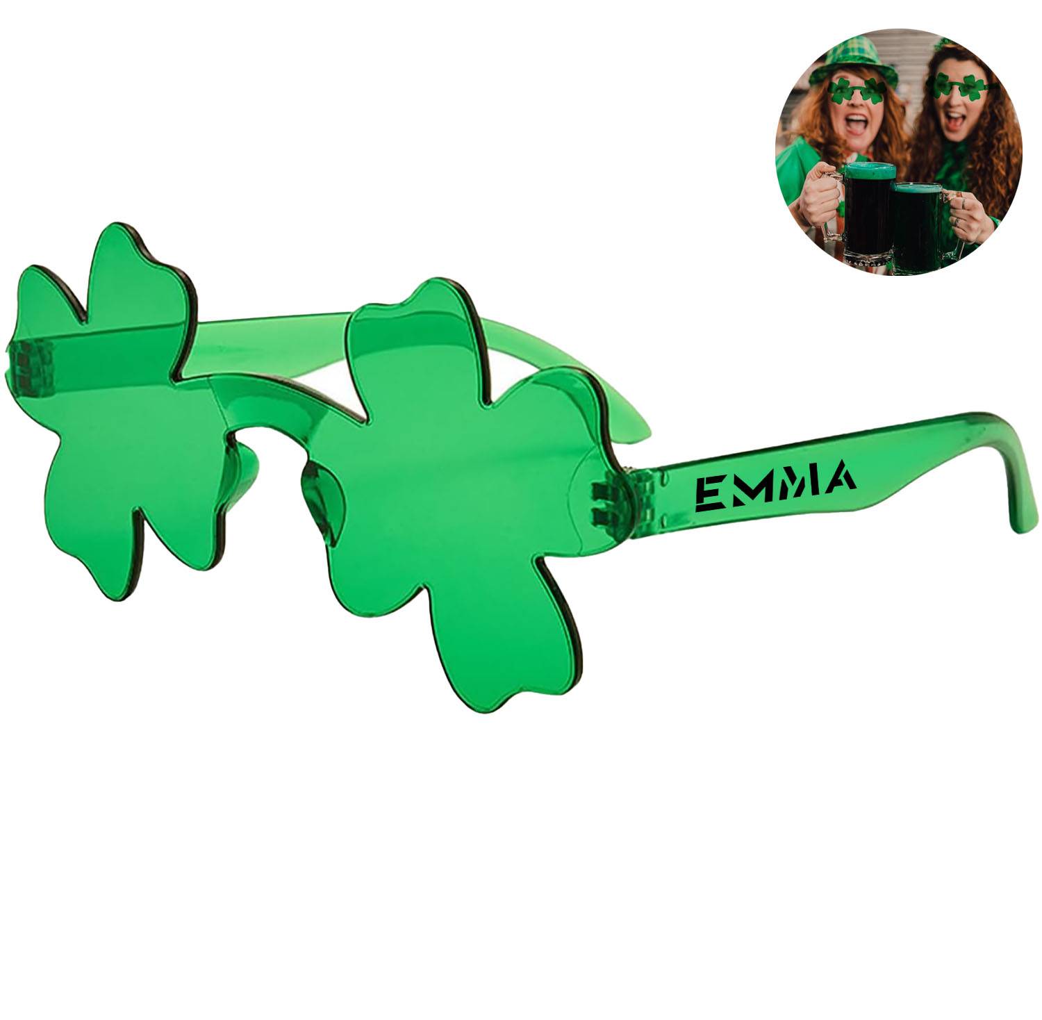 Shamrock Glasses