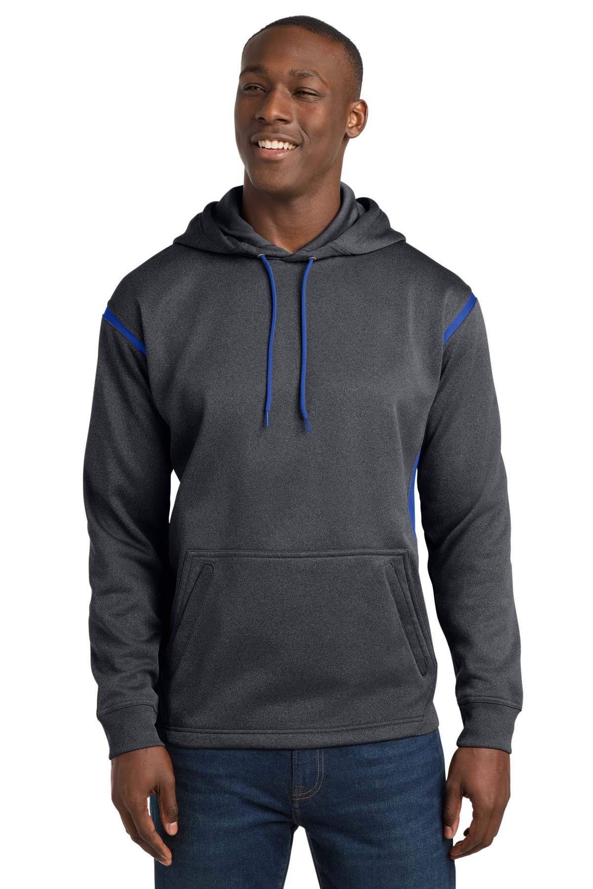 Sport-Tek Tech Fleece Colorblock Hooded Sweatshirt. F246 10