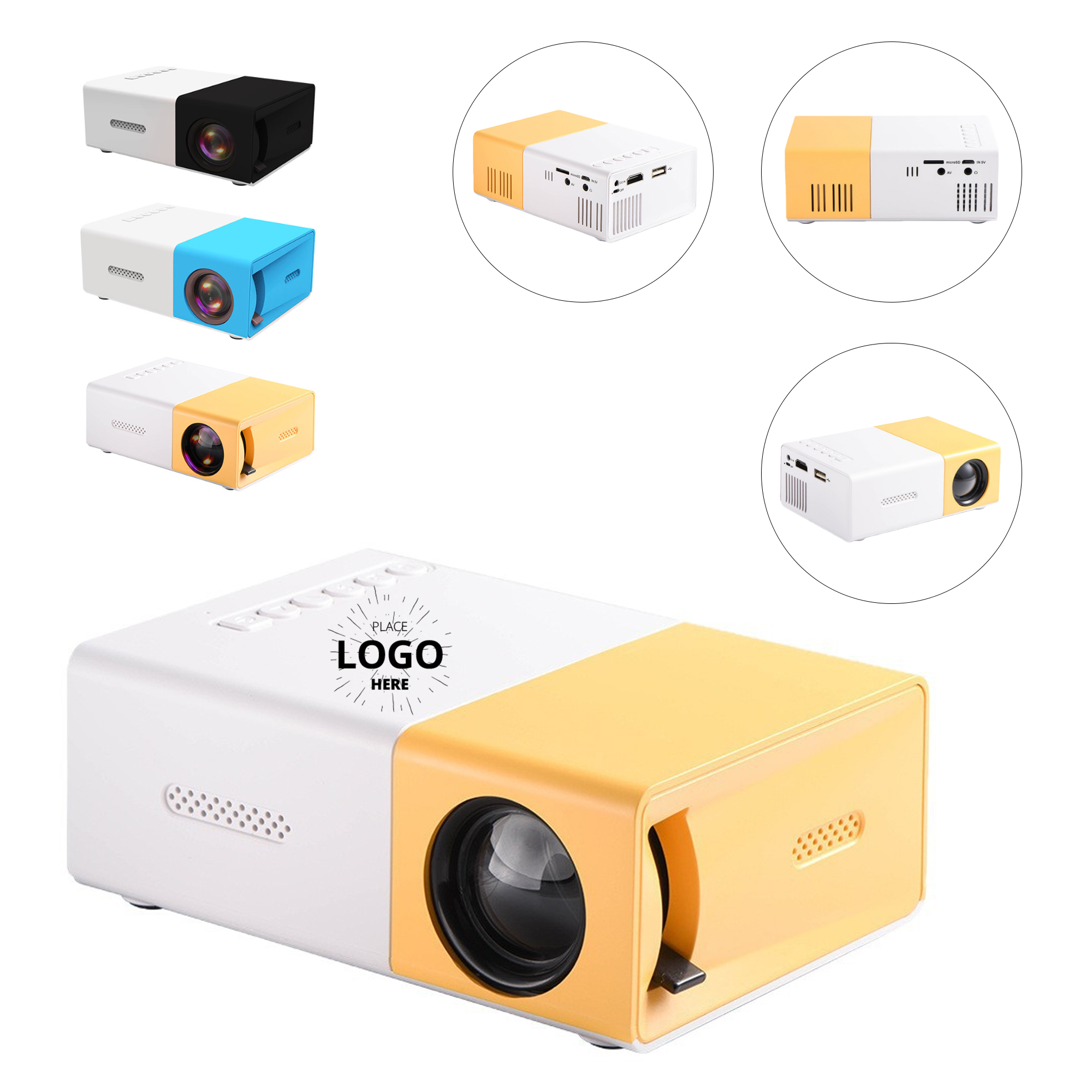 Wireless Mini Portable Projector 2