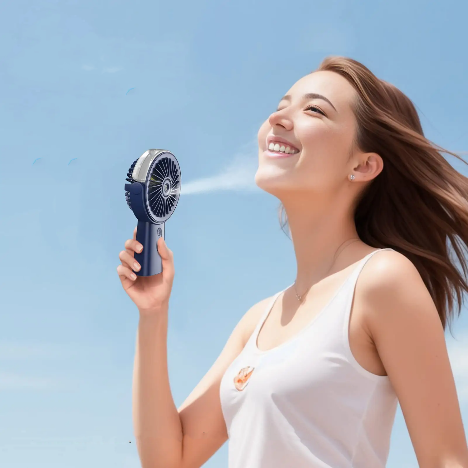 Portable Handheld Misting Fan 5