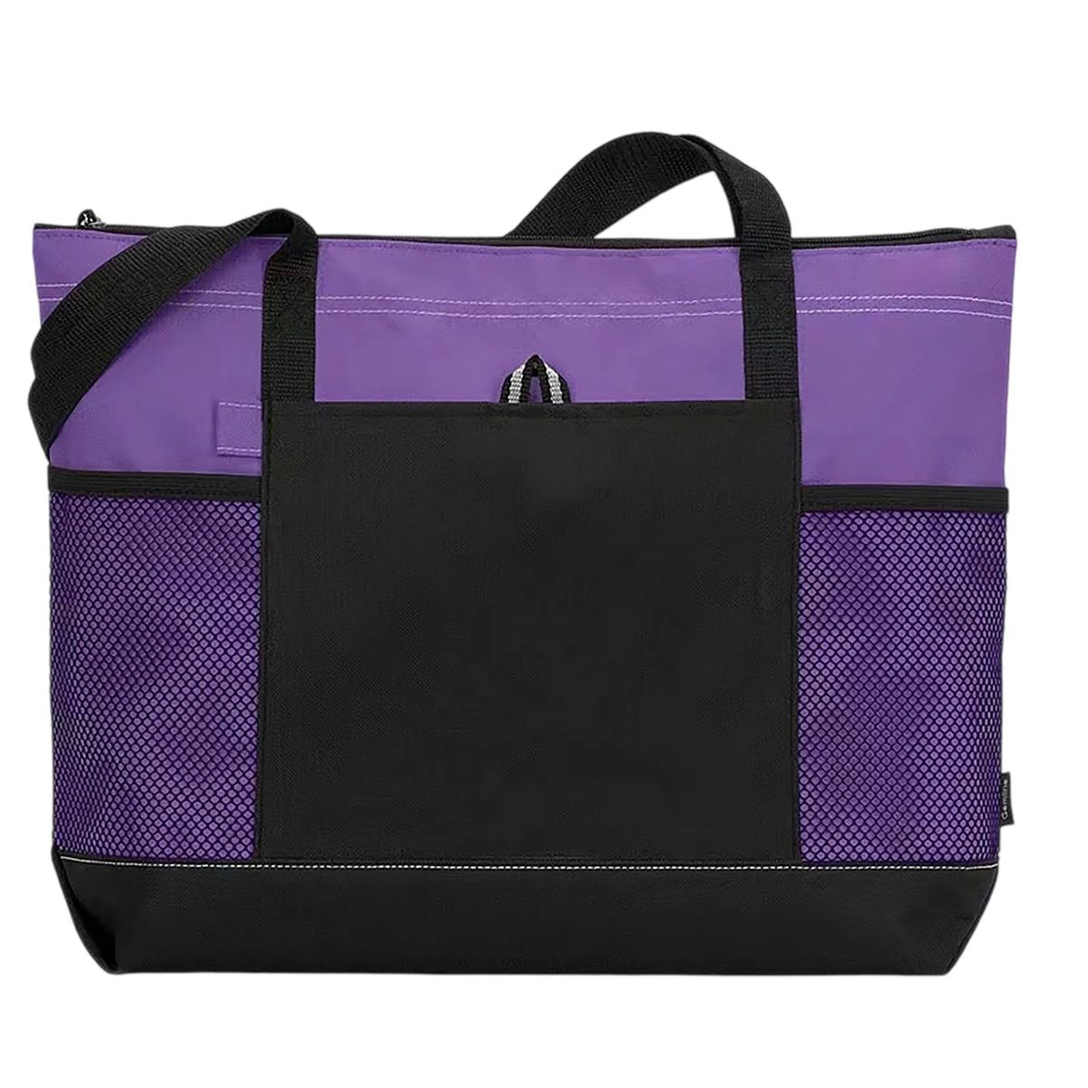 Zippered Polyester Tote for Office or Errands 12