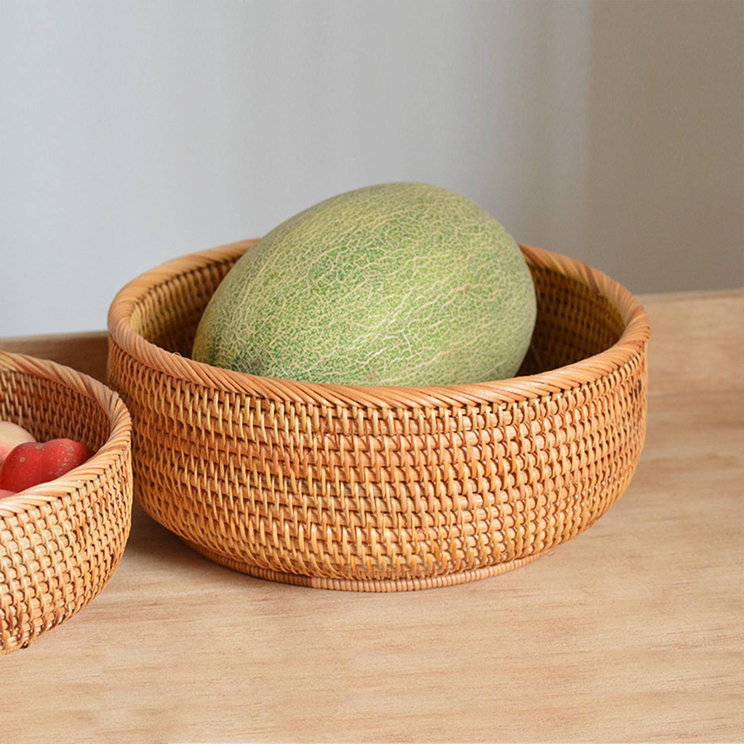 Rattan Hand-Woven Snack Basket 6