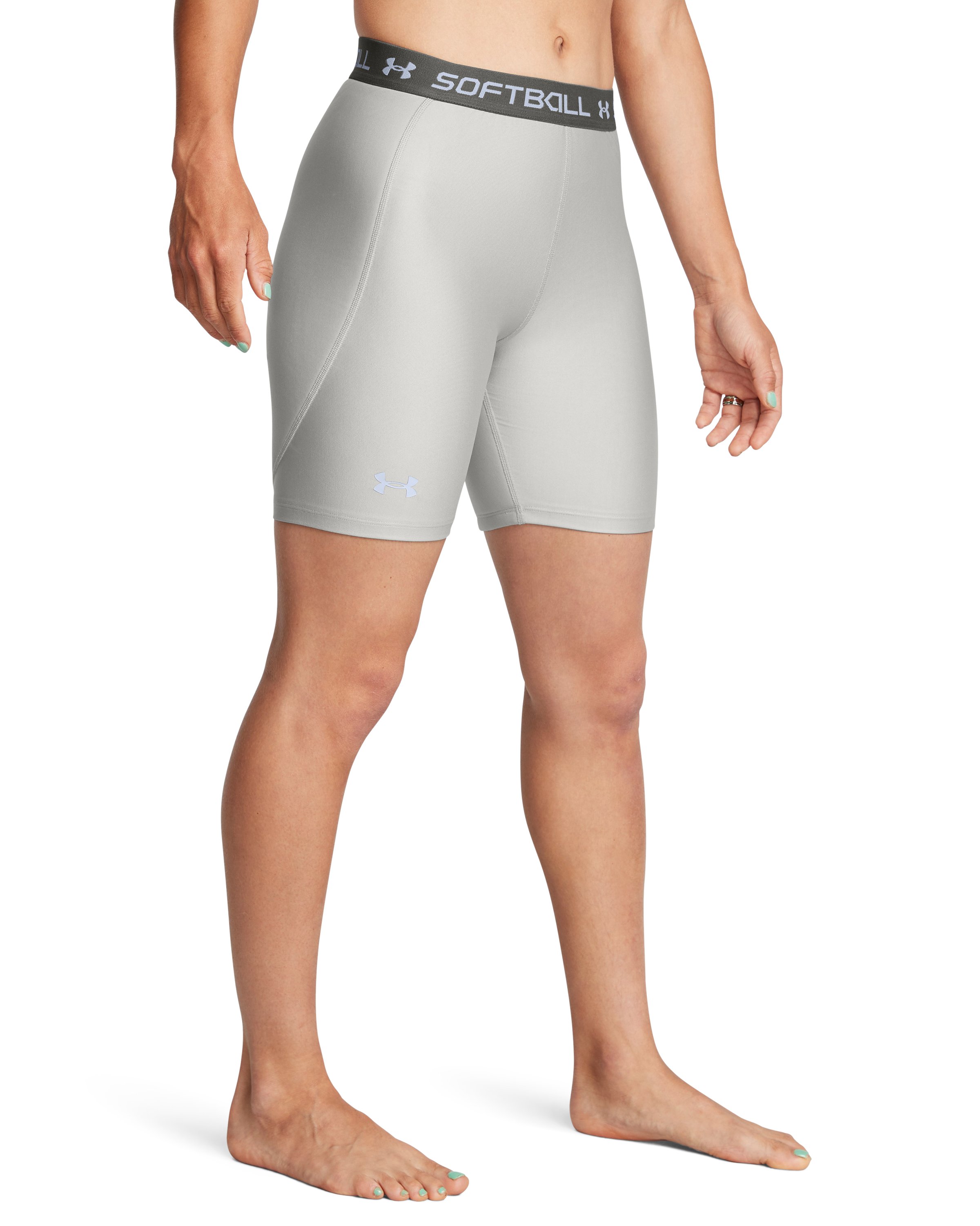 UA Utility Pro Women's Slider Shorts 3