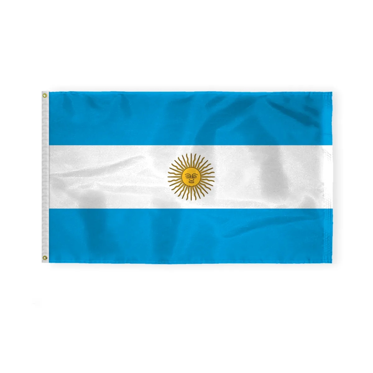 World Flag - Argentina with Seal 9