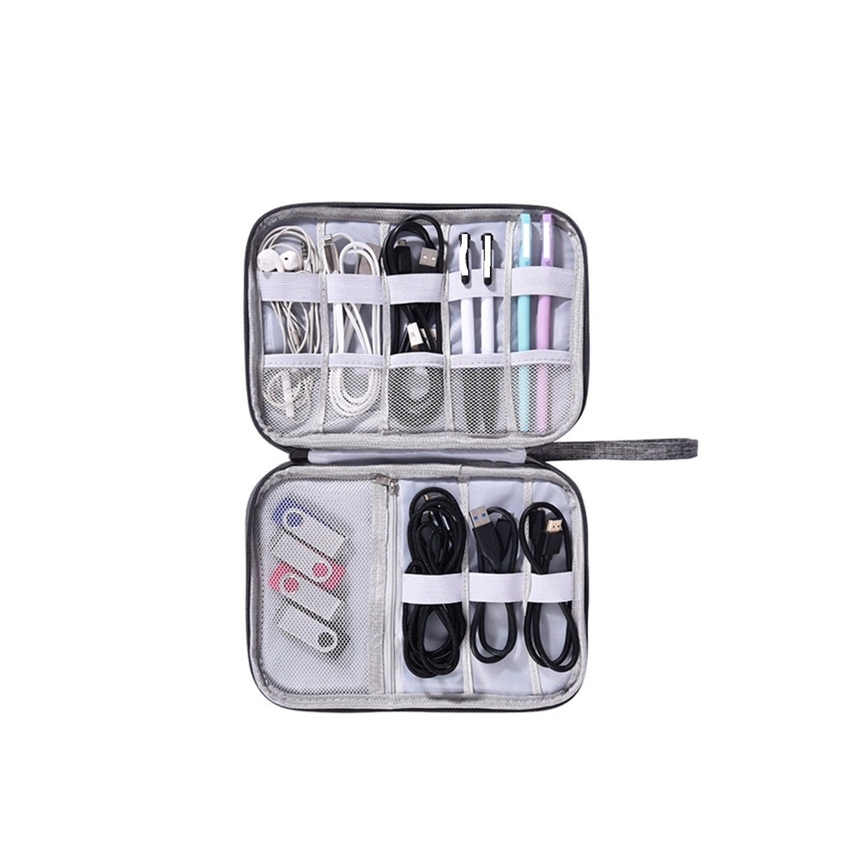 Travel Electronics Organizer Bag Storage Package 4