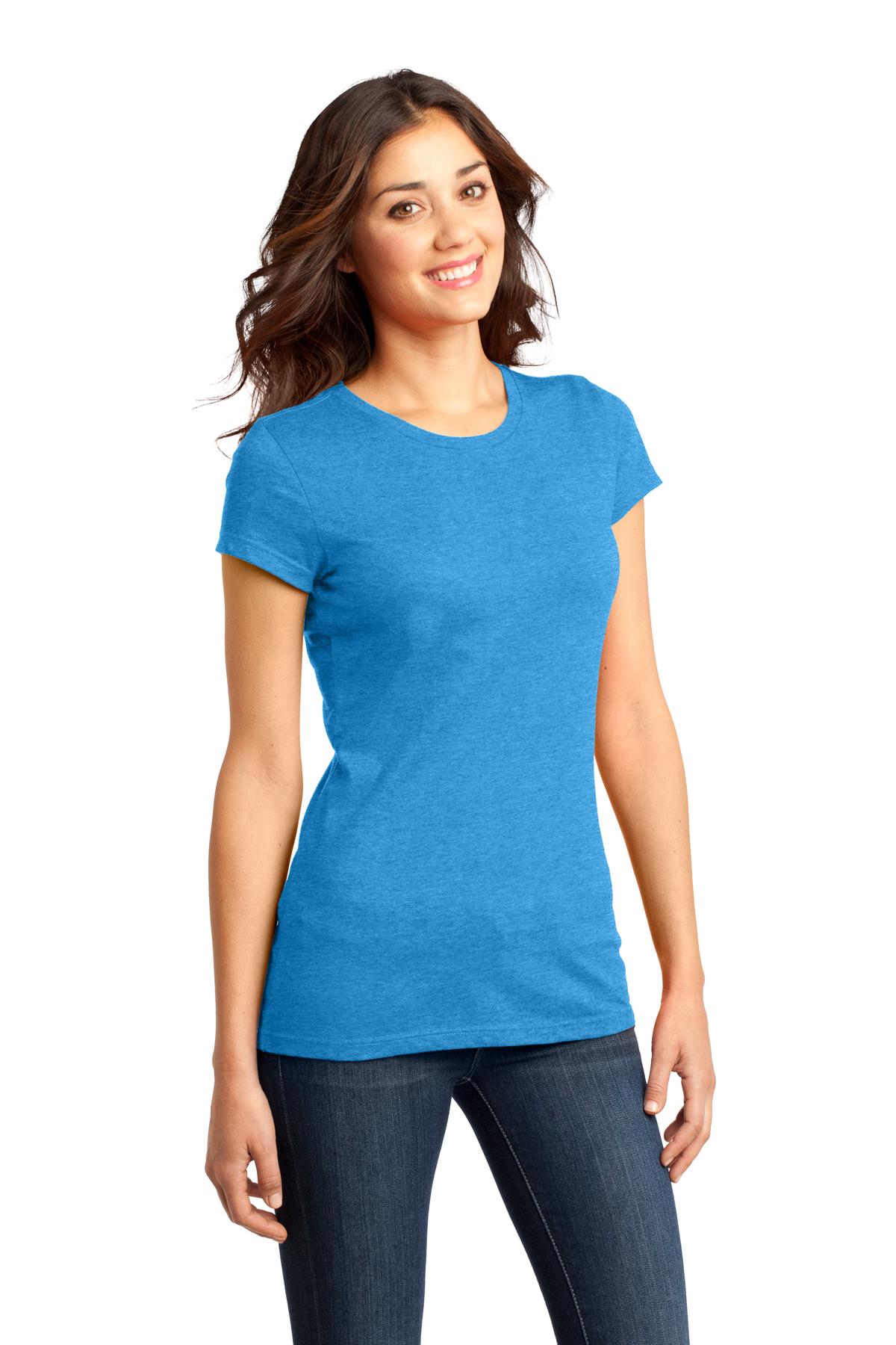 District Women's Fitted Very Important Tee . DT6001 178