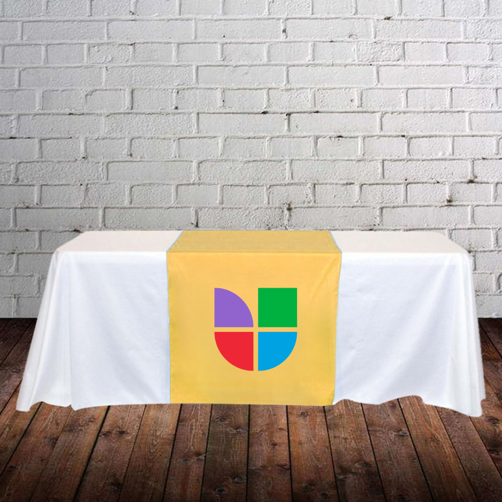Full-Color Custom Logo Table Runner 3