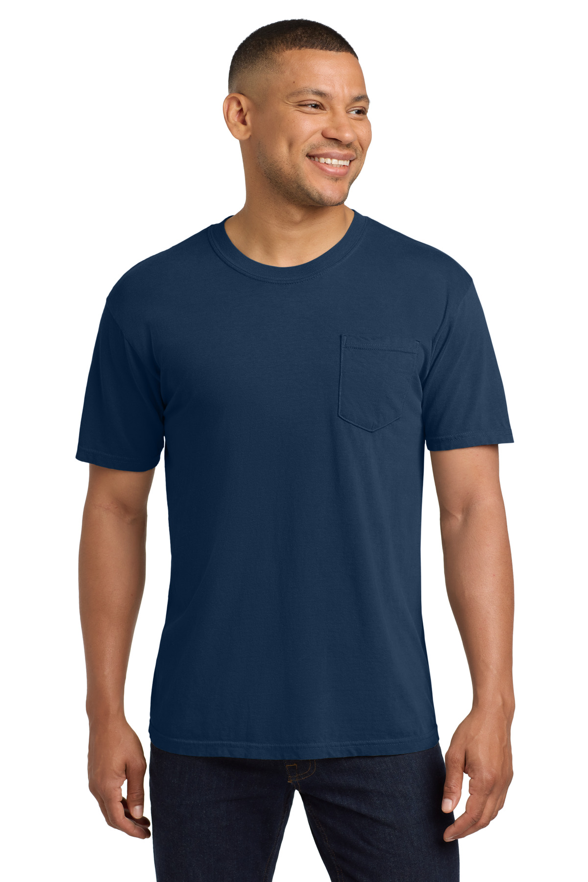 COMFORT COLORS Heavyweight Ring Spun Pocket Tee. 6030 296