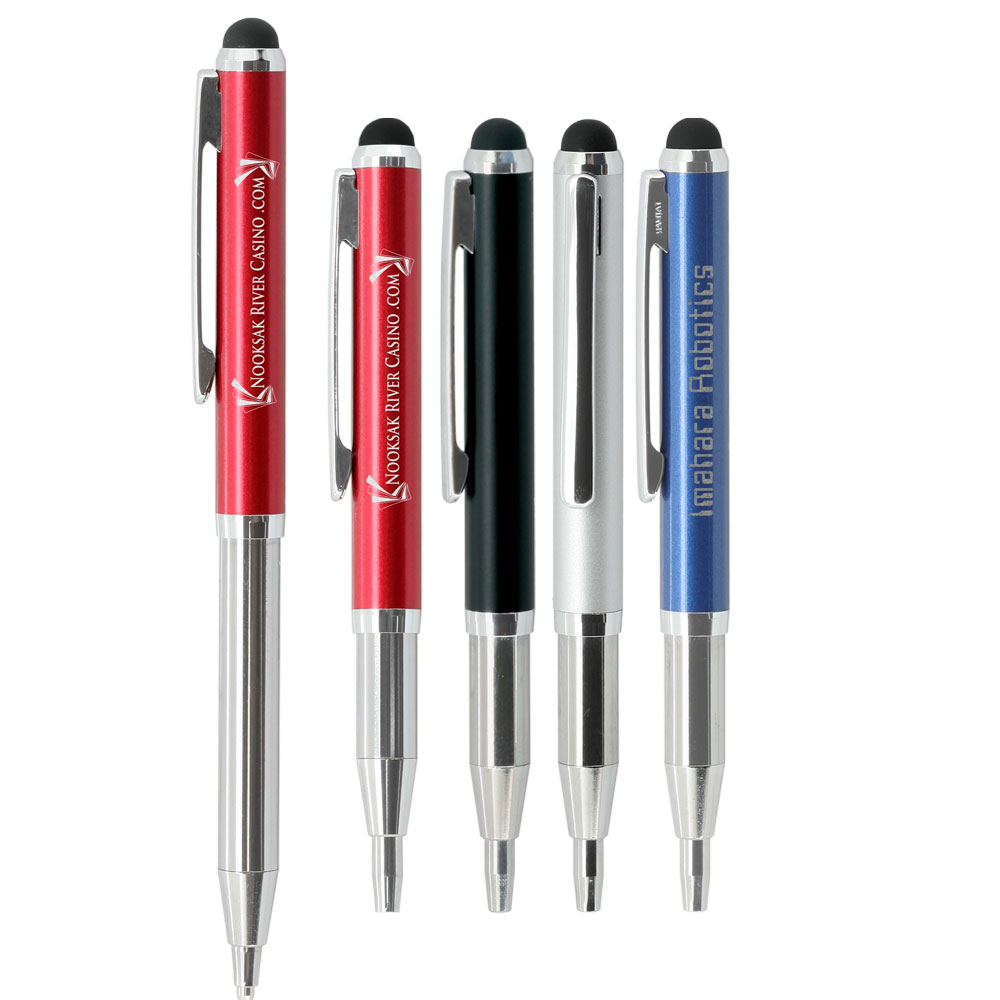 Periscope Telescoping Brass Stylus Ballpoint Pen 2