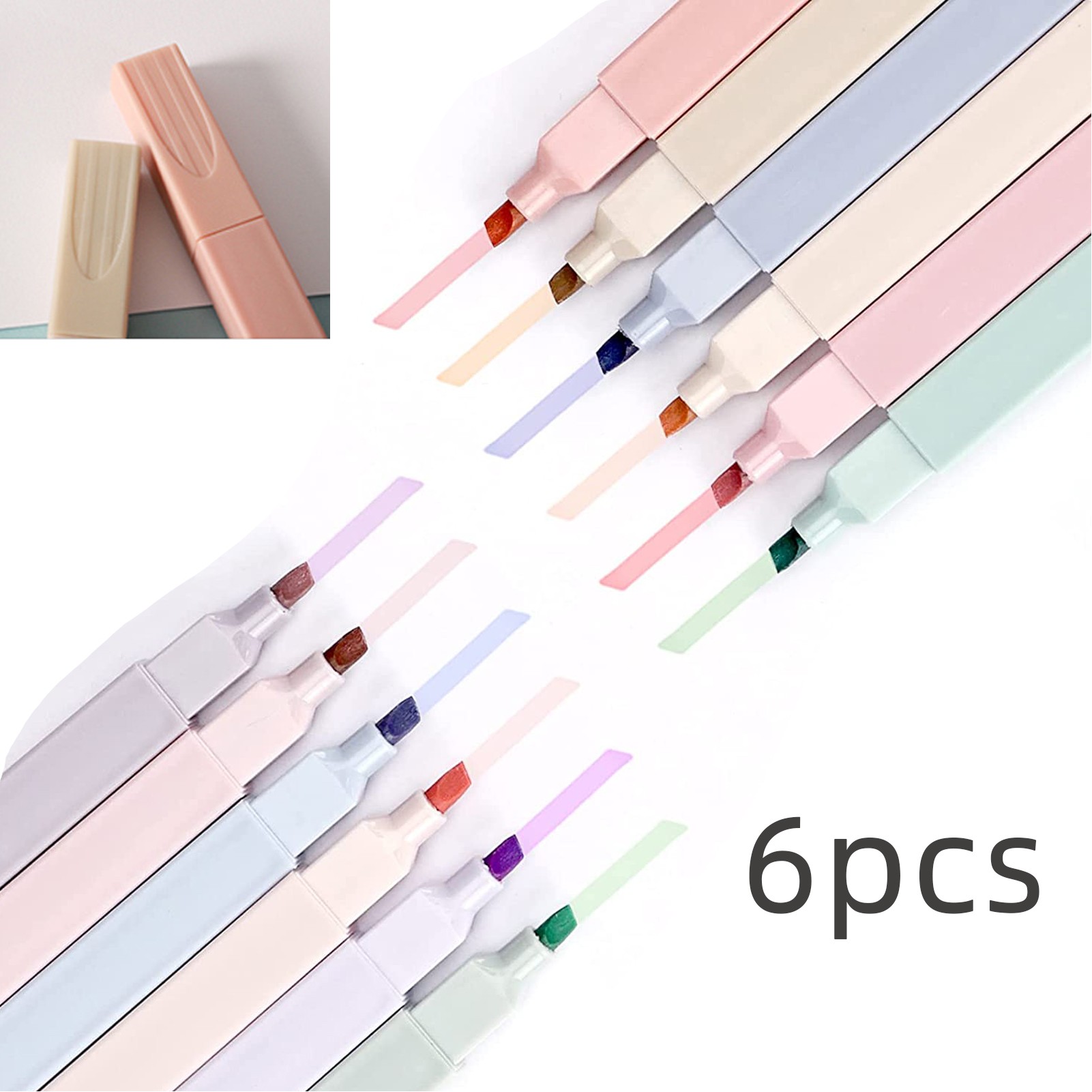 Highlighters Aesthetic Pastel Cute Highlighter 2