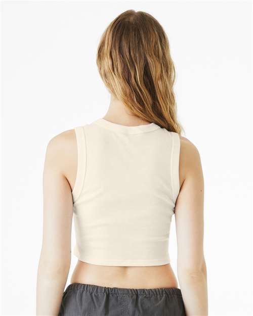 Women's Micro Rib Muscle Crop Tank - 1013 21