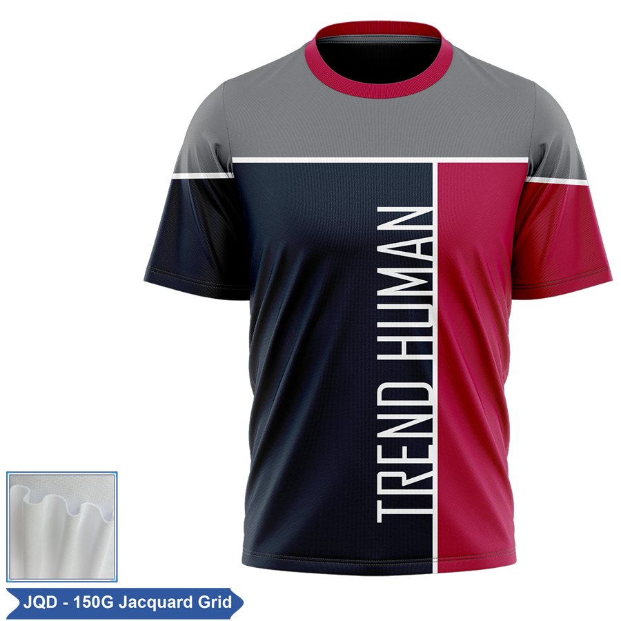 Unisex & Kids Sublimation Jacquard Short Sleeve T-Shirt 7