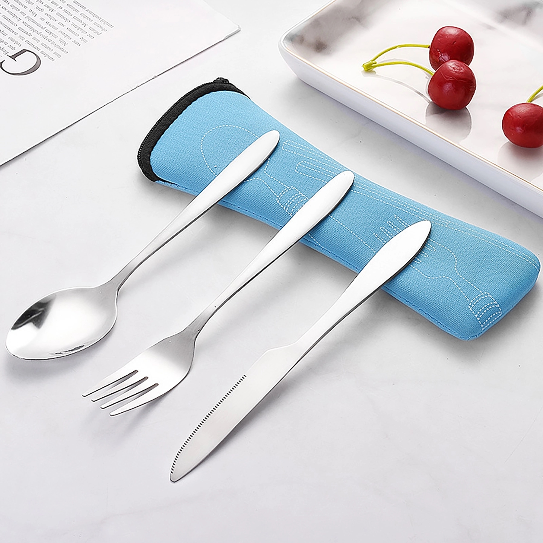 Reusable Flatware Sets Knife Fork Spoon 11