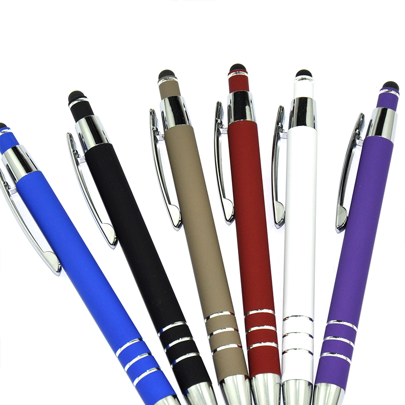 iWrite Twist Action Metallic Stylus Pen w/ Gripper 2