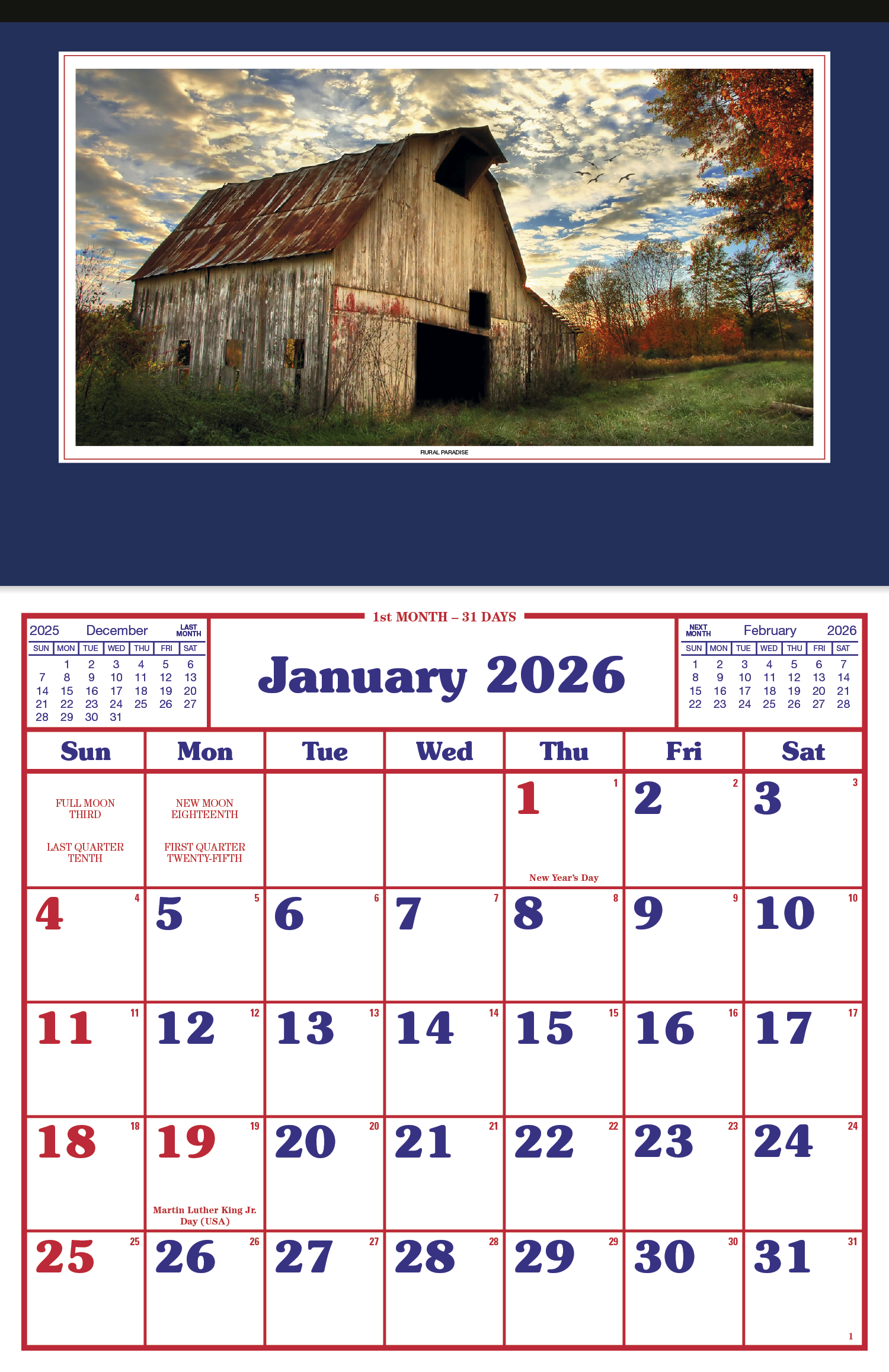 Skinner & Kennedy® Large Everyday Farm Memo 30