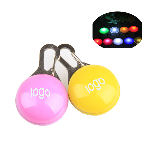 LED light dog tag Flash Pet Collar Pendant 3