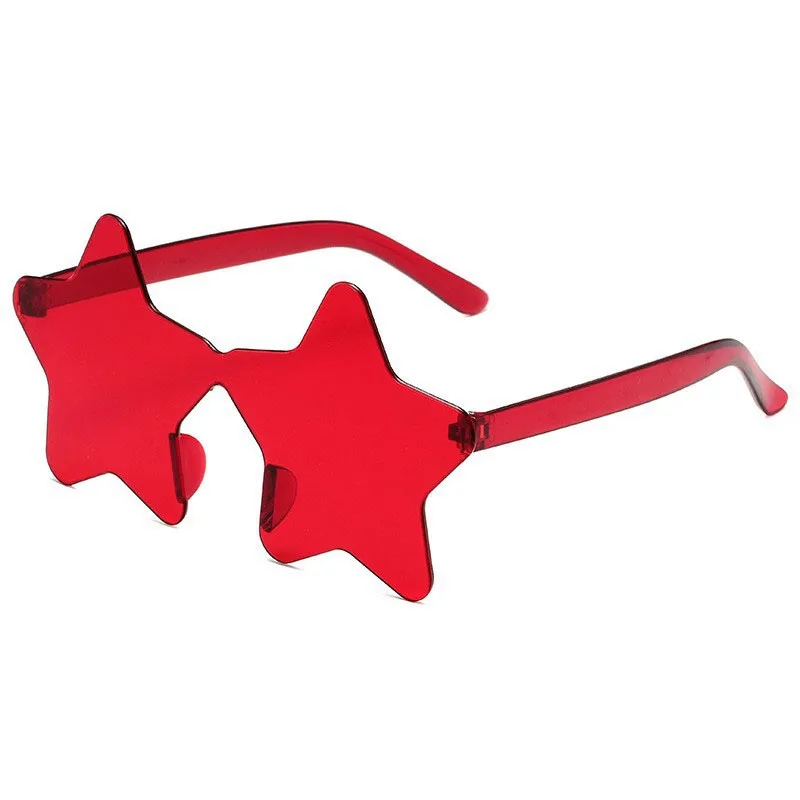 Star Shaped Rimless Sunglasses 6