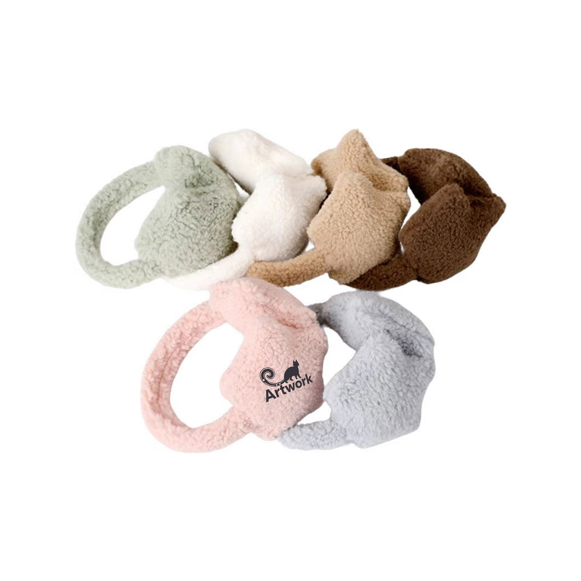 Cute Star Plush Earmuffs 3