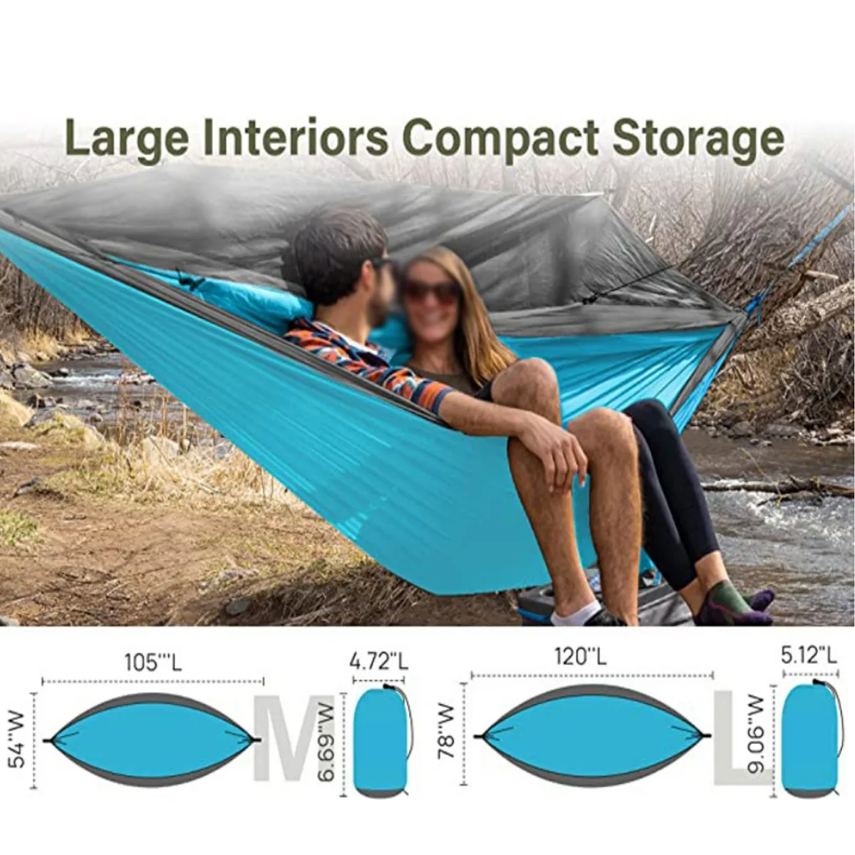 Travel Camping Beach Hammock For Outdoor 3