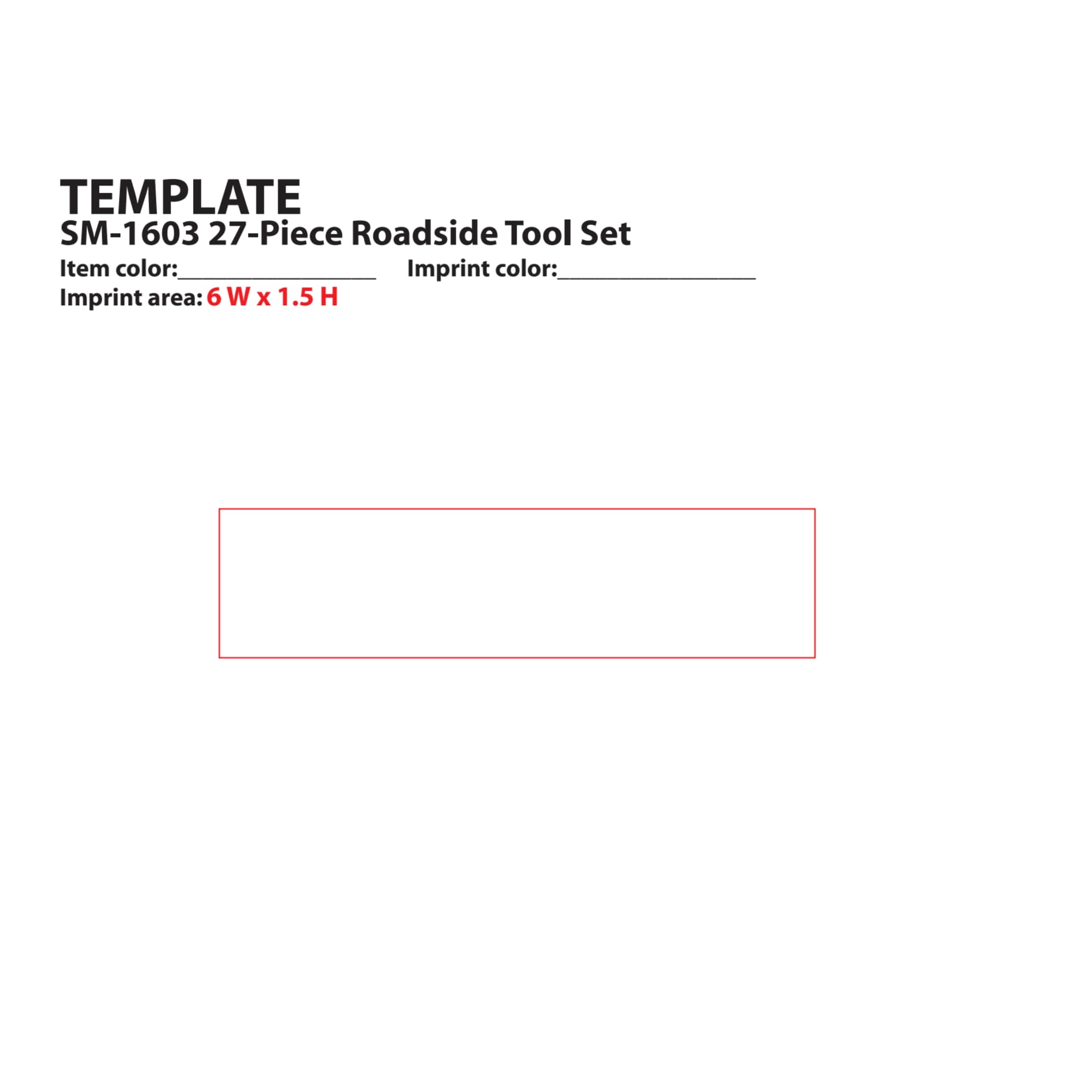 27-Piece Roadside Tool Set 16
