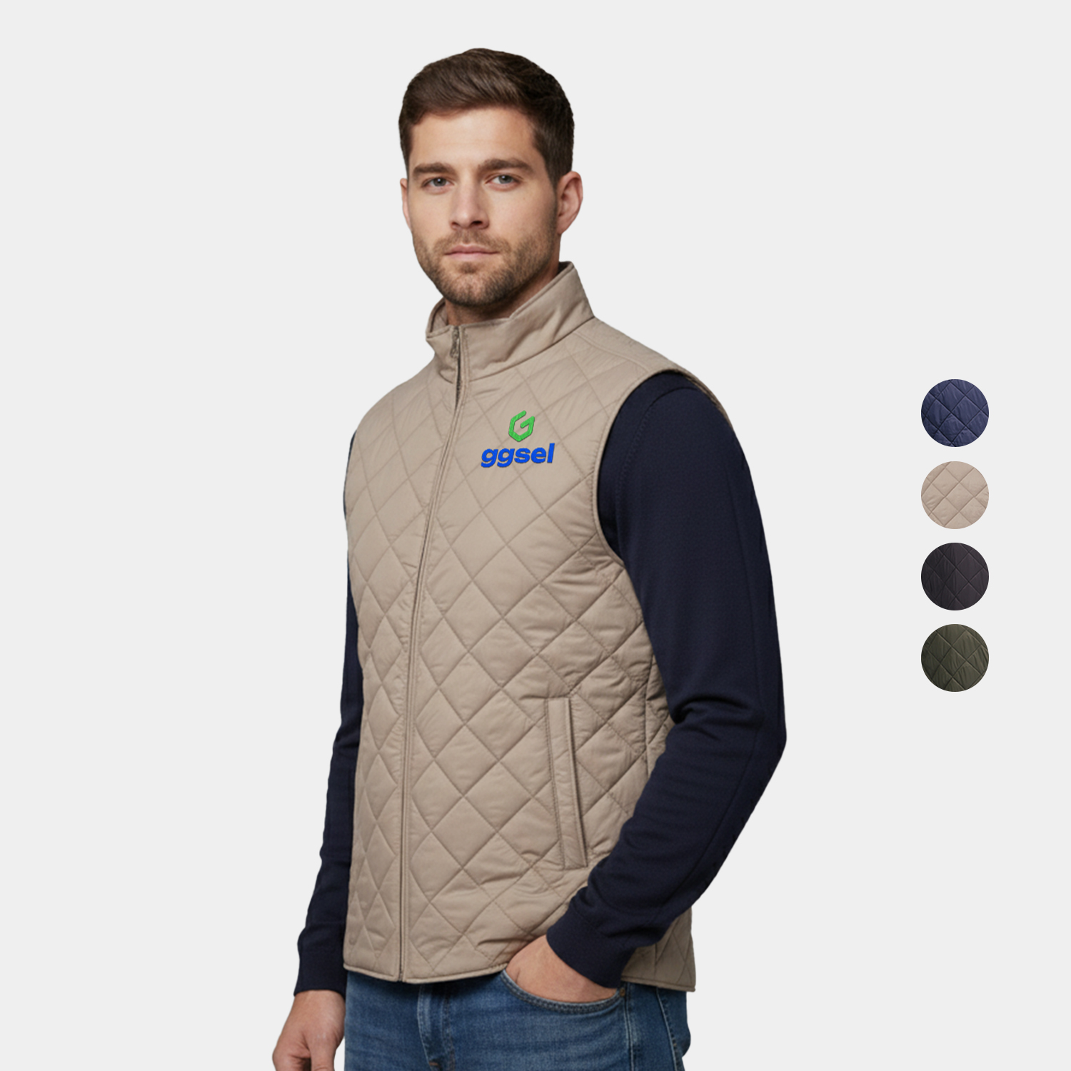 Weatherproof® Lightweight Diamond Quilted Vest 3