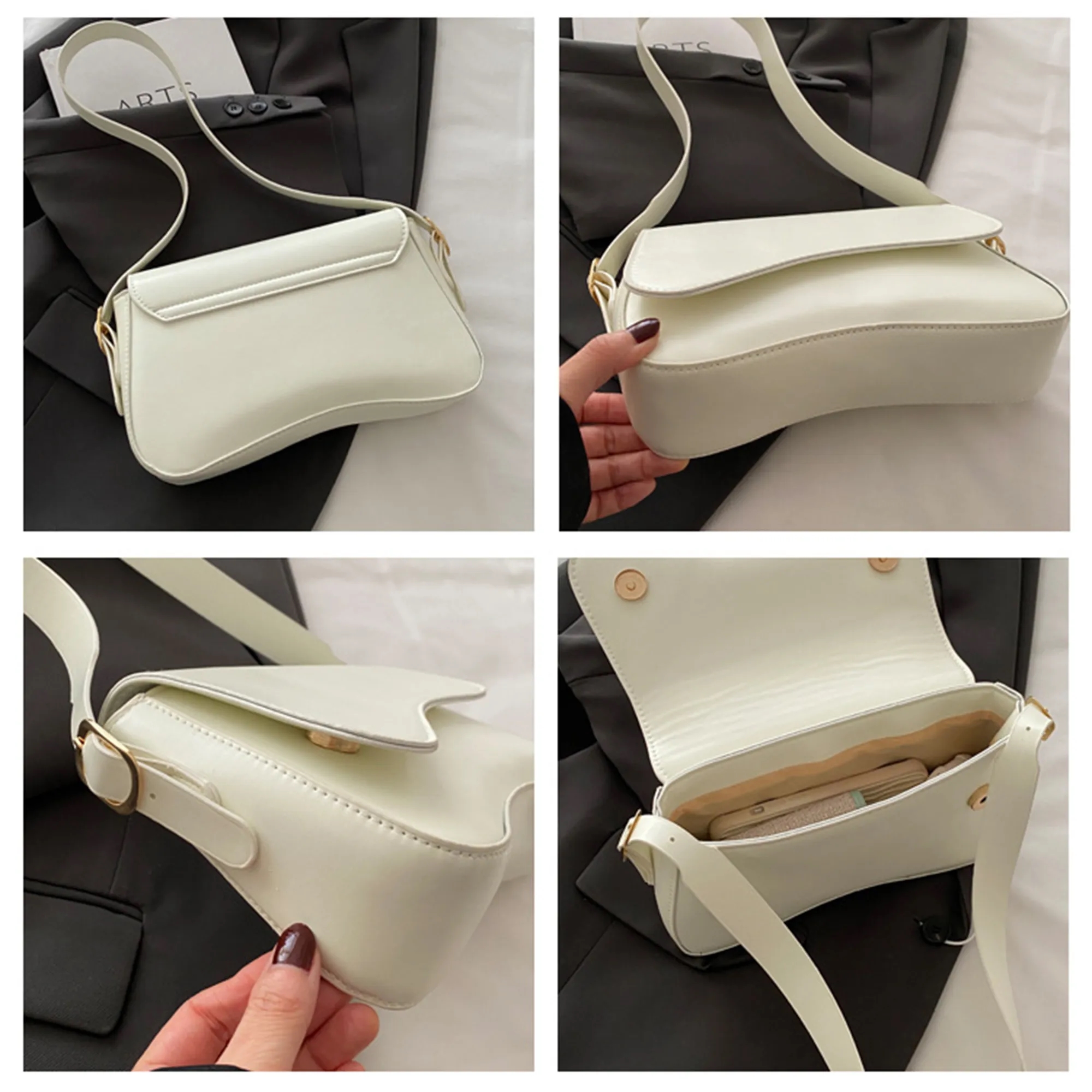 Women's Leather Crossbody Bag 7