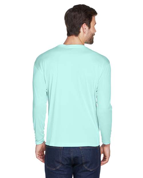 Men's Cool & Dry Sport Long Sleeve Performance Interlock T-Shirt - 8422 17