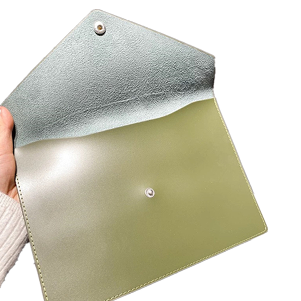 Classic Button Closure Document Bag 6