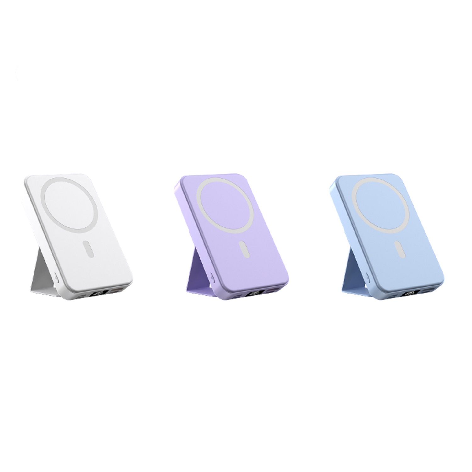 Magnetic Wireless Power Bank with Phone Stand - 10000 mAh 4