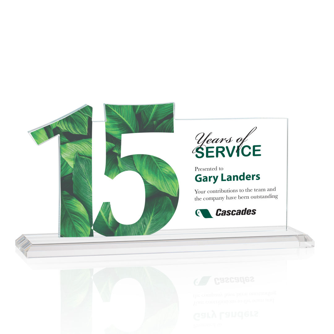 Hazelton VividPrint™ Award - Clear 4