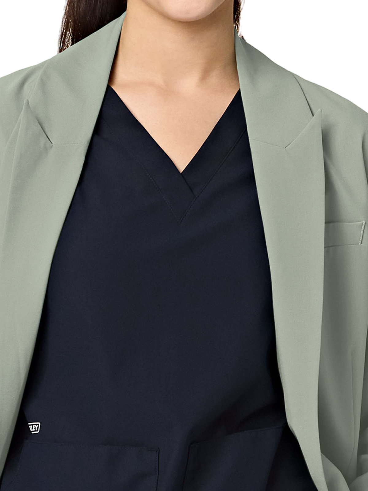 Parkley - Women's Three-Pocket 32.5" Lab Blazer 6