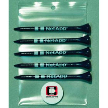 Pro Elite Gold Standard Poly Bag Pack w/ 5 Tees & 1 Marker 1