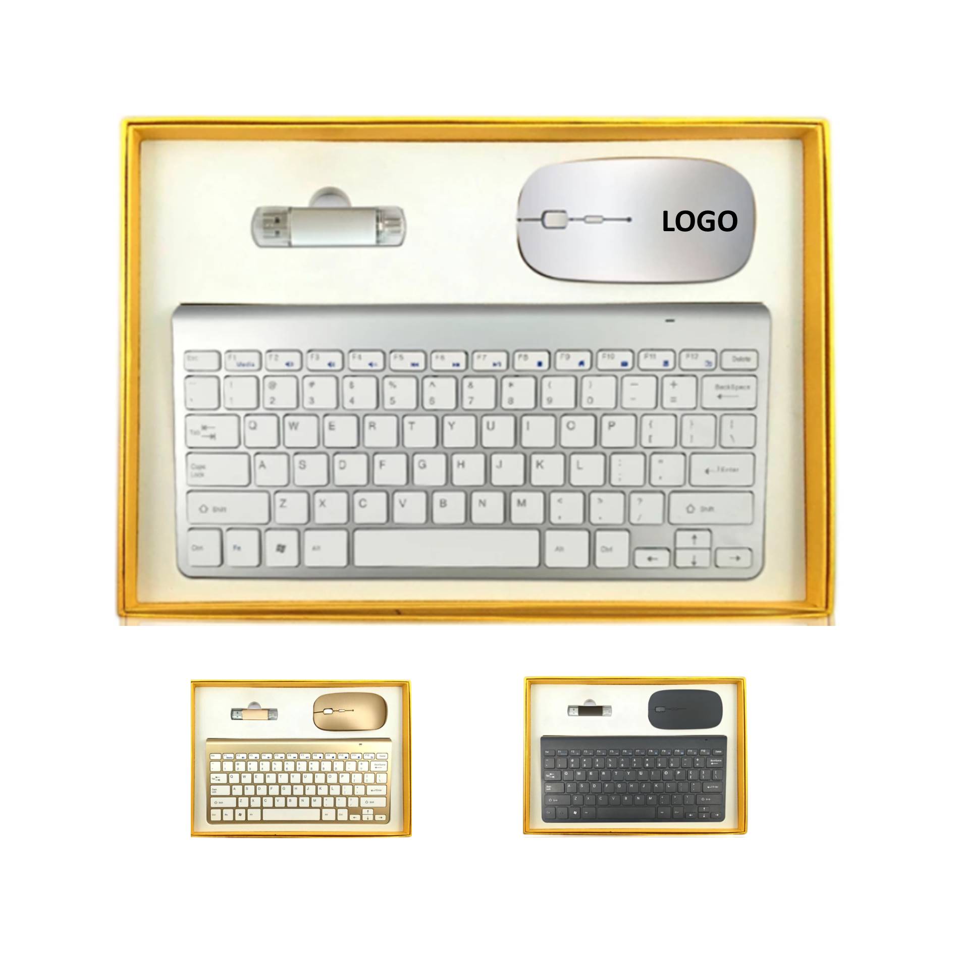 Business Gift Set Computer Mouse Usb Drive Keyboard 3