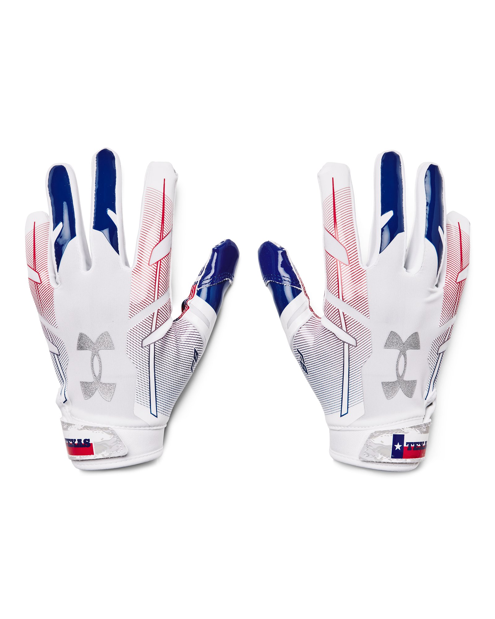 Youth UA F8 Football Gloves 7