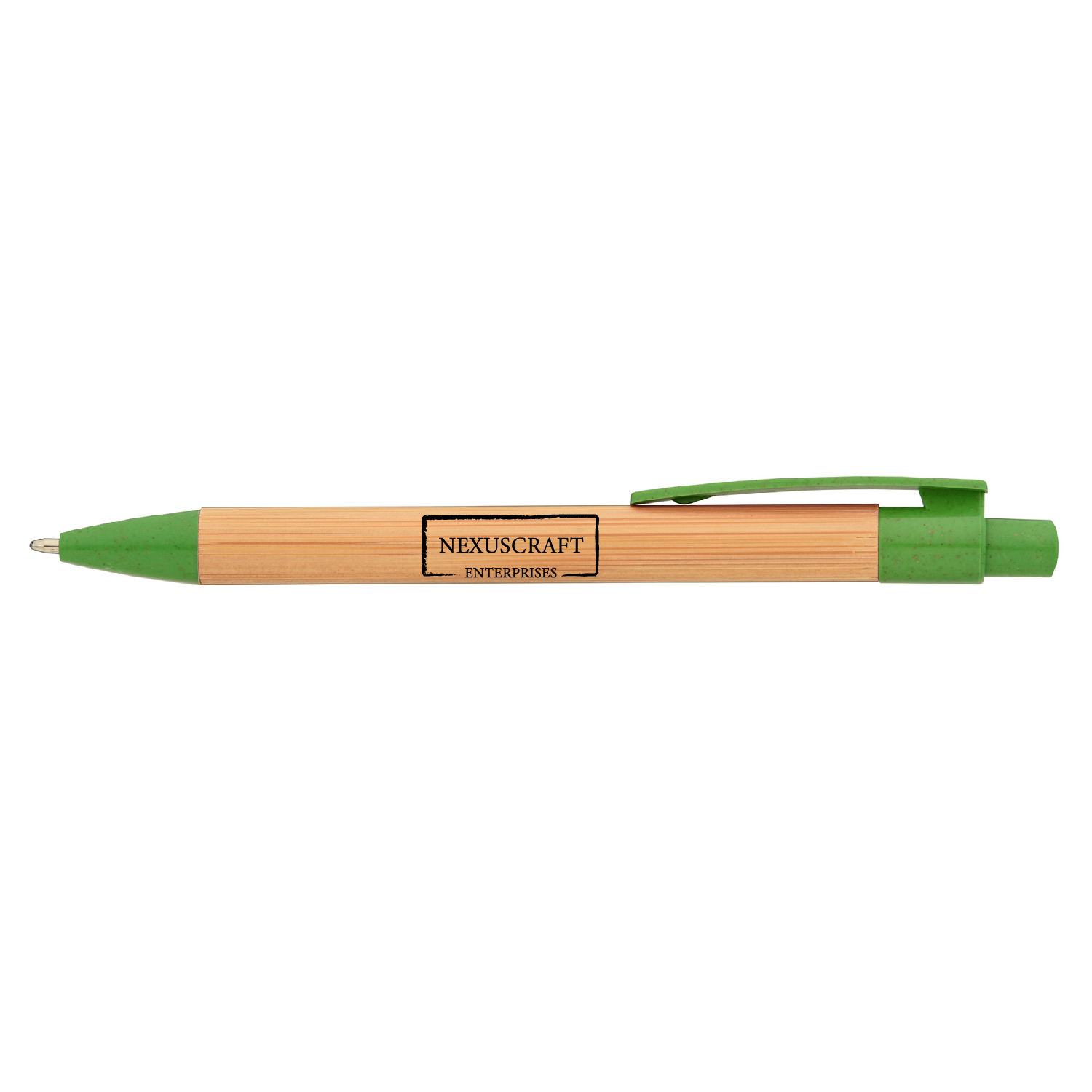 Fiji Bamboo Plastic Pen (Full Color Imprint) 4