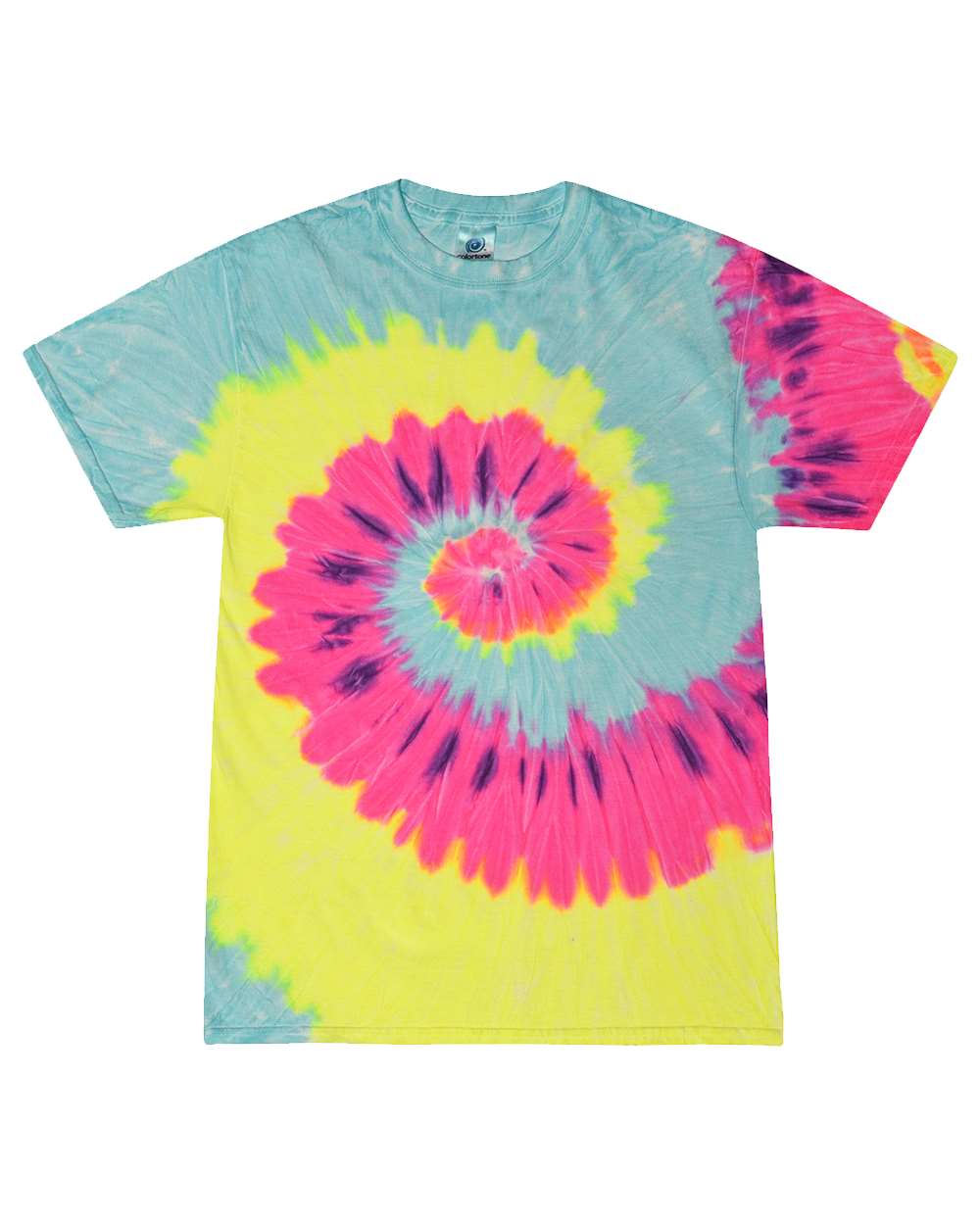 Unisex Multi-Color Tie-Dyed T-Shirt - 1000 77