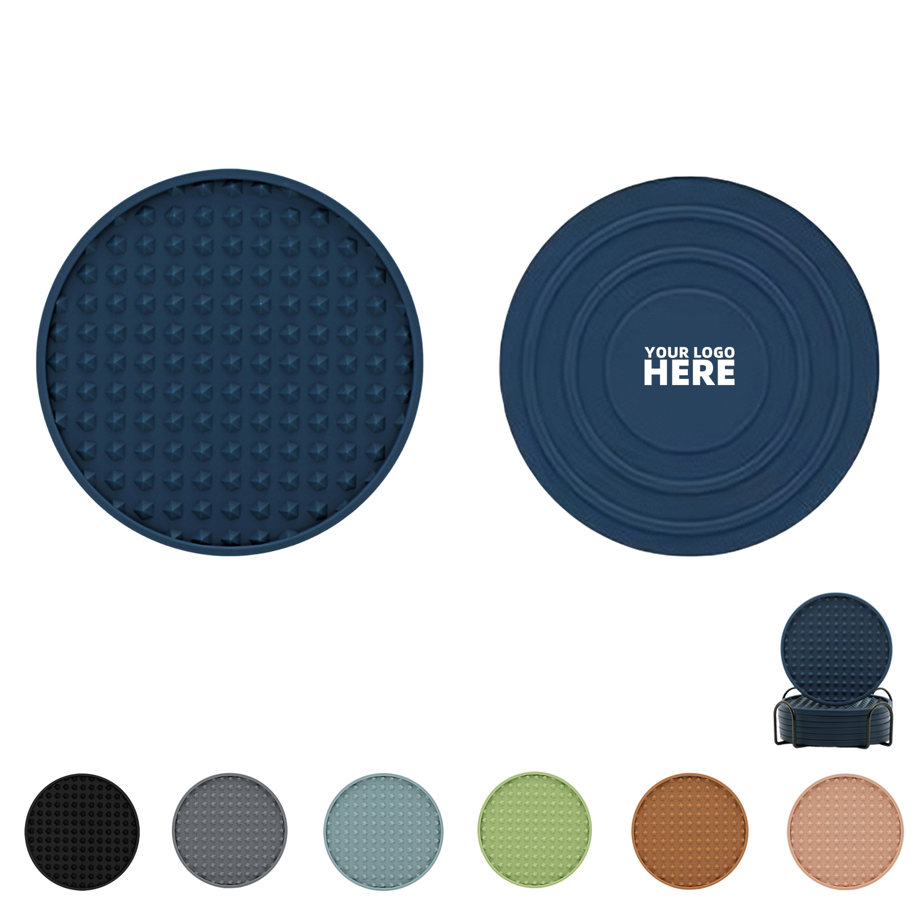 3D Silicone Drink Coaster 2