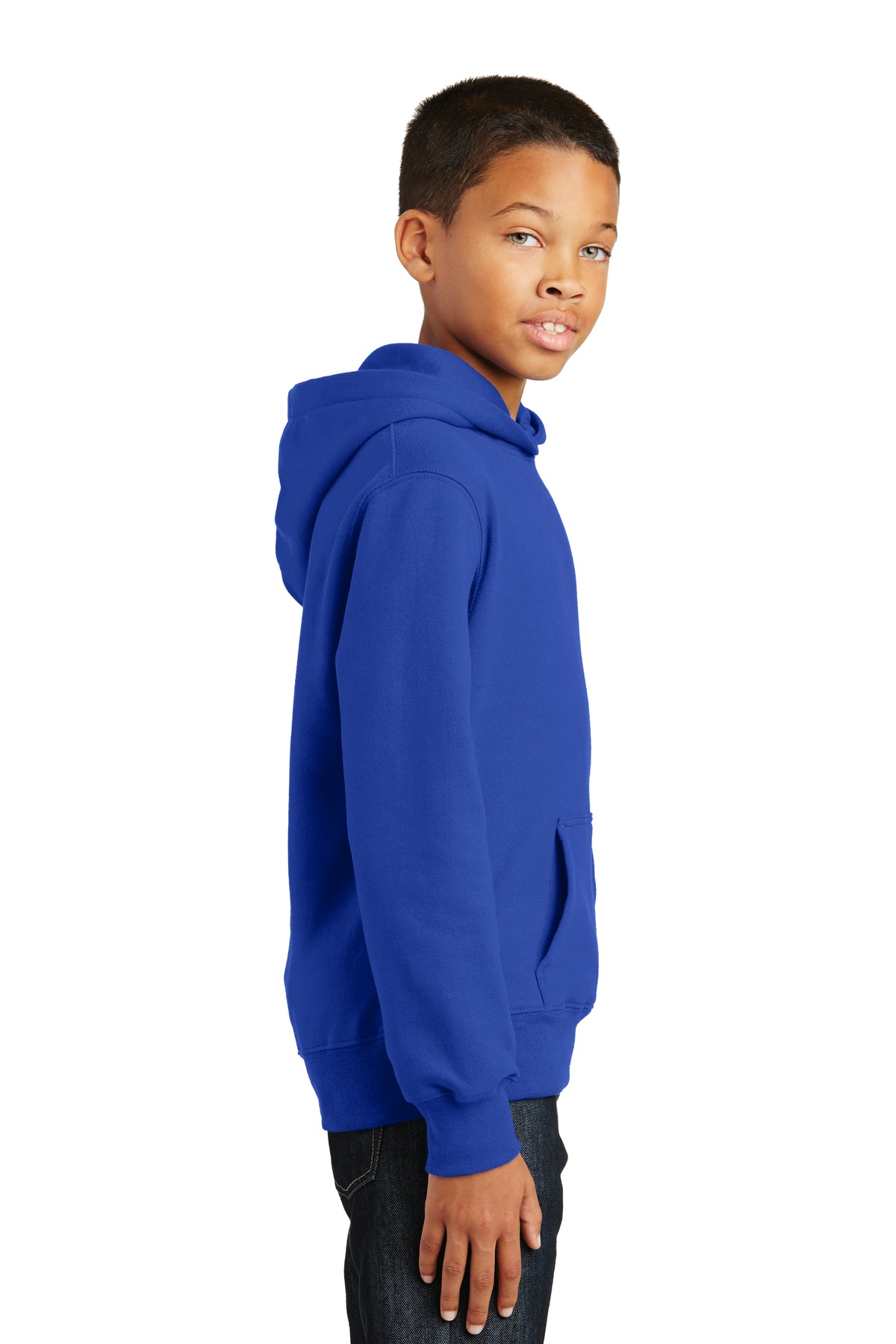 Port & Company® Youth Fan Favorite Fleece Pullover Hooded Sweatshirt 25