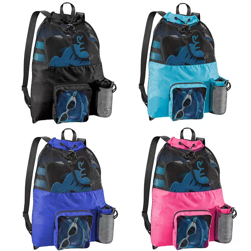 Large Mesh BackpackFor Beach&Travel&Wet Swimming&Gym and Workout Gear 6
