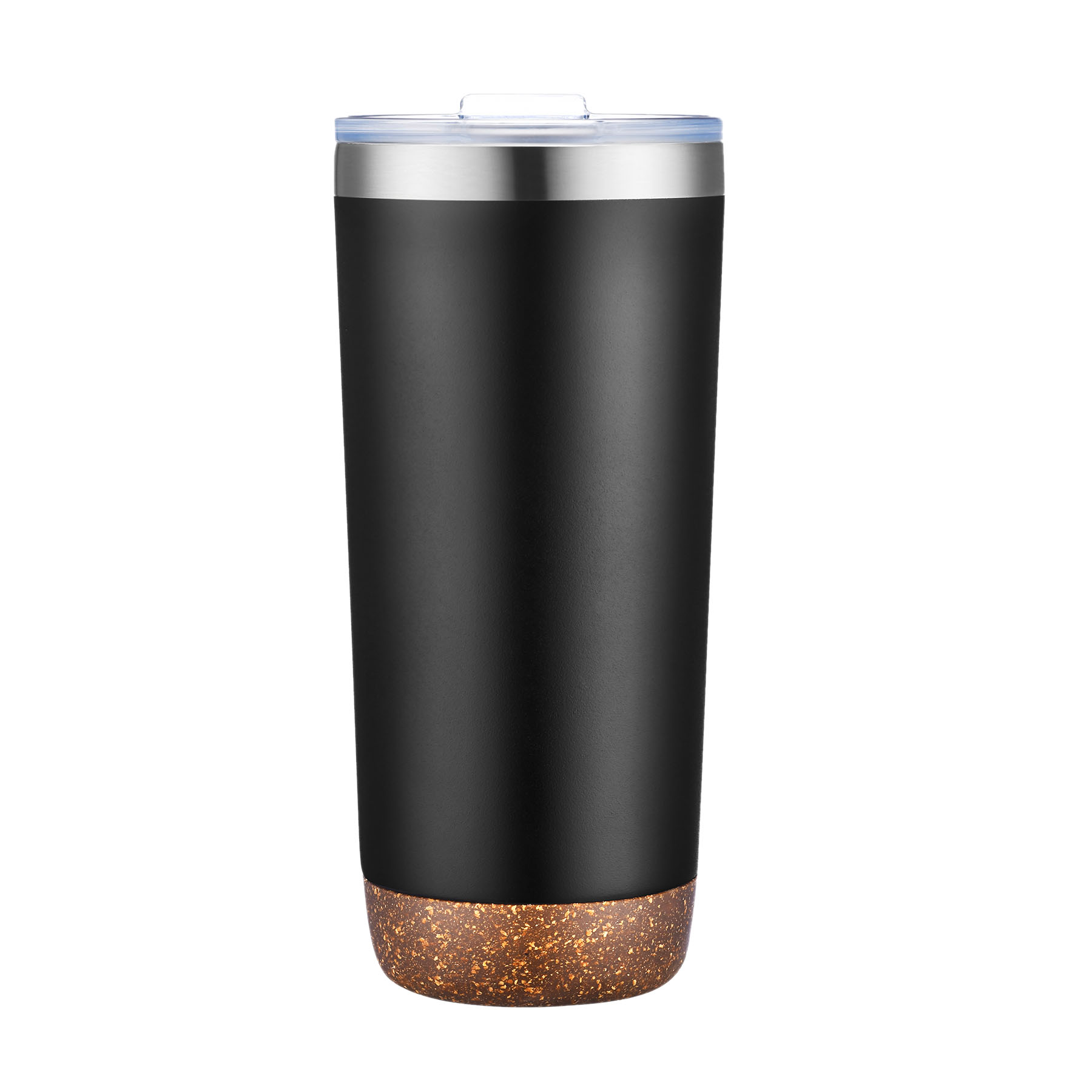 22 oz. Double Wall Stainless Steel Cork Bottom Tumbler 7