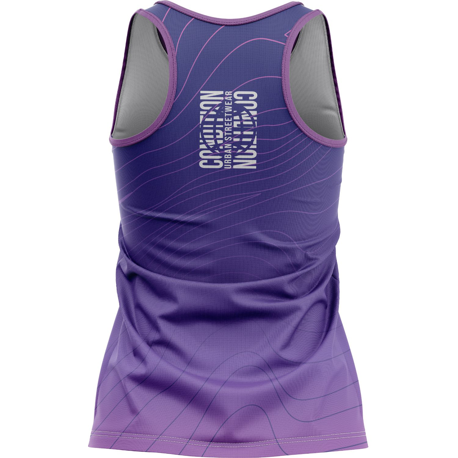 Women's 160 GSM Brushed Milk Silk Sublimation Tank Top 3
