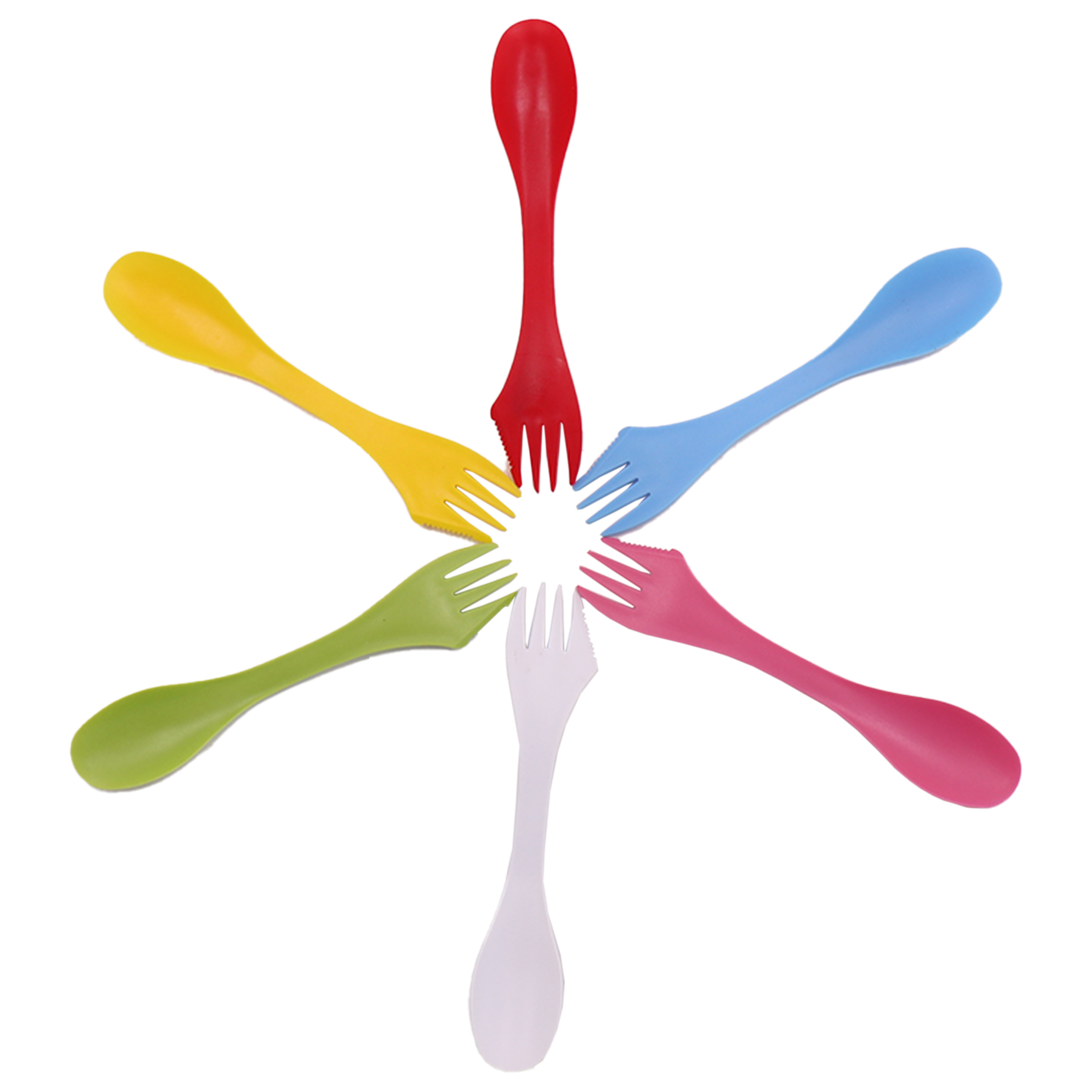 Plastic Double Headed Multifunctional Spoon 6