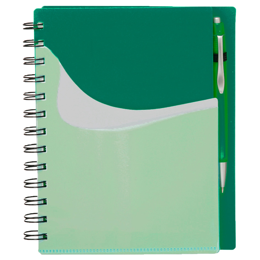 Spiral Notebooks with Front Pocket 11